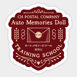 CH Postal Company Emblem Sticker